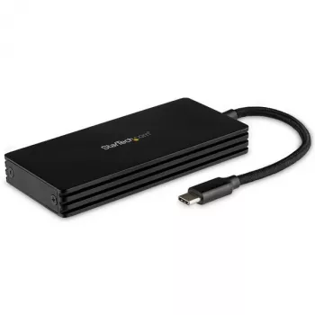 StarTech.com M.2 SSD korpusas, skirtas M.2 SATA diskams - USB 3.1 (10 Gbps) - USB-C