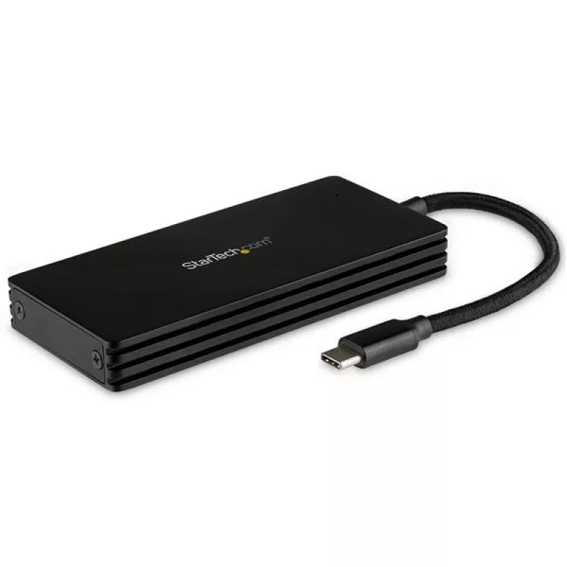 StarTech.com M.2 SSD korpusas, skirtas M.2 SATA diskams - USB 3.1 (10 Gbps) - USB-C