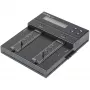StarTech.com Atskiras M.2 SATA ir M.2 NVMe dublikatorius ir trintuvas – HDD/SSD klonavimo įrenginys / valytuvas M.2 PCIe AHCI/NVMe, M.2 SATA, 2,5/3,5 colio SATA diskams – Išorinis standžiųjų diskų trintuvas / dublikatorius, TAA