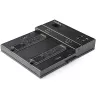 StarTech.com Atskiras M.2 SATA ir M.2 NVMe dublikatorius ir trintuvas – HDD/SSD klonavimo įrenginys / valytuvas M.2 PCIe AHCI/NVMe, M.2 SATA, 2,5/3,5 colio SATA diskams – Išorinis standžiųjų diskų trintuvas / dublikatorius, TAA