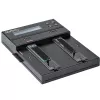 StarTech.com Atskiras M.2 SATA ir M.2 NVMe dublikatorius ir trintuvas – HDD/SSD klonavimo įrenginys / valytuvas M.2 PCIe AHCI/NVMe, M.2 SATA, 2,5/3,5 colio SATA diskams – Išorinis standžiųjų diskų trintuvas / dublikatorius, TAA