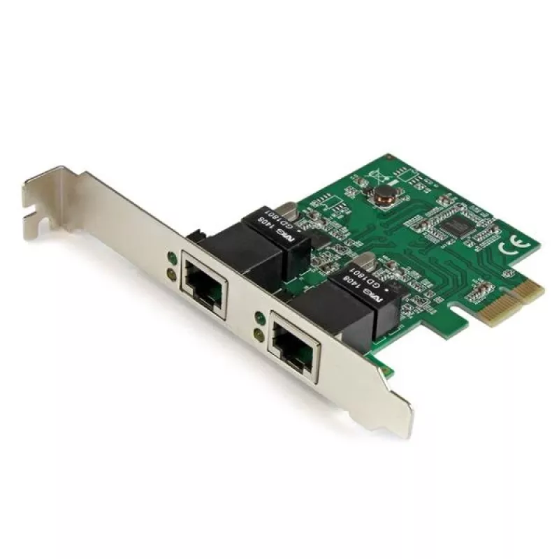 StarTech.com dviejų prievadų gigabitinė PCI Express serverio tinklo adapterio kortelė – PCIe NIC