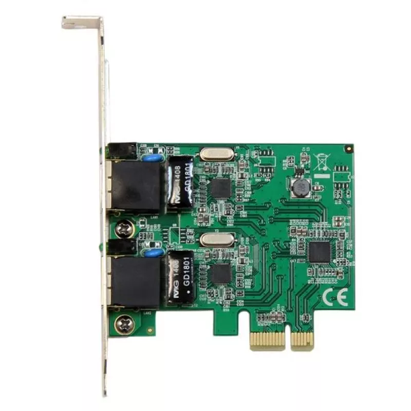 StarTech.com dviejų prievadų gigabitinė PCI Express serverio tinklo adapterio kortelė – PCIe NIC