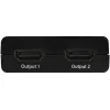 StarTech.com 4K HDMI 2 prievadų vaizdo skirstytuvas – 1x2 HDMI skirstytuvas – maitinamas per USB arba maitinimo adapterį – 4K 30Hz