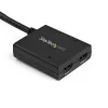 StarTech.com 4K HDMI 2 prievadų vaizdo skirstytuvas – 1x2 HDMI skirstytuvas – maitinamas per USB arba maitinimo adapterį – 4K 30Hz