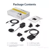 StarTech.com 4K HDMI 2 prievadų vaizdo skirstytuvas – 1x2 HDMI skirstytuvas – maitinamas per USB arba maitinimo adapterį – 4K 30Hz
