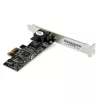 StarTech.com 2,5 Gb/s 2.5GBASE-T PCIe tinklo plokštė, vidinė, laidinė, PCI Express, Ethernet, 2500 Mbit/s, juoda