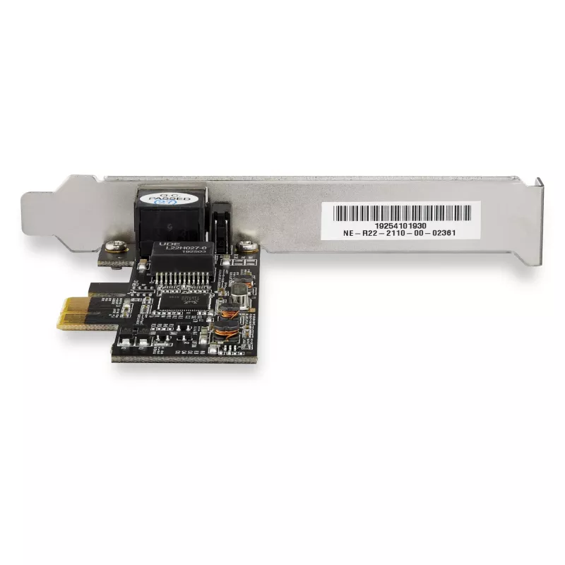StarTech.com 2,5 Gb/s 2.5GBASE-T PCIe tinklo plokštė, vidinė, laidinė, PCI Express, Ethernet, 2500 Mbit/s, juoda