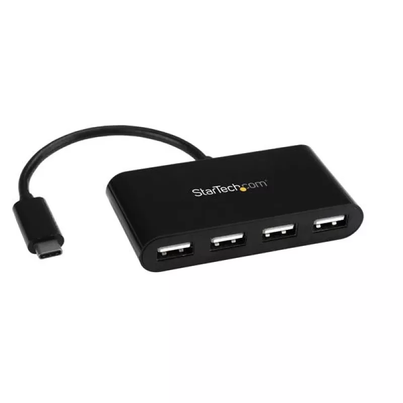 StarTech.com 4 prievadų USB-C šakotuvas - Mini šakotuvas - USB-C į 4x USB-A - USB 2.0