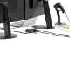 StarTech.com 4 prievadų USB 2.0 šakotuvas – metalinis pramoninis USB-A šakotuvas – montuojamas ant DIN bėgelio, sienos ar stalo USB duomenų šakotuvas – TAA atitinkantis USB plėtiklis