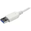 “StarTech.com” 4 prievadų USB šakotuvas, USB A į 4x USB-A prievadus, USB 5 Gb/s, tvirta konstrukcija, maitinamas per magistralę, nešiojamas nešiojamojo kompiuterio USB 3.0 šakotuvas