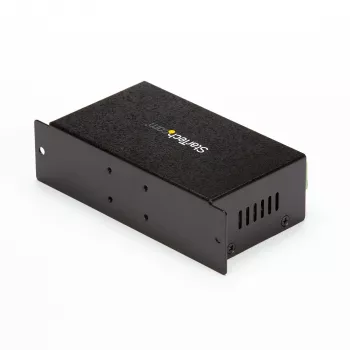 „StarTech.com“ 7 prievadų USB 2.0 šakotuvas – metalinis pramoninis USB-A šakotuvas su ESD apsauga ir 350 W viršįtampių apsauga – montuojamas ant DIN bėgelio, sienos ar stalo – TAA atitinkantis USB plėtiklis