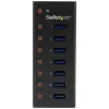 StarTech.com 7 prievadų USB 3.0 šakotuvas – staliniam arba sieniniam montavimui, metalinis korpusas~7 prievadų USB 3.0 šakotuvas (5 Gbps) – staliniam arba sieniniam montavimui, metalinis korpusas
