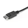 StarTech.com 2 prievadų DisplayPort KVM jungiklis - 4K 60Hz - kompaktiškas dviejų prievadų UHD DP 1.2 USB stalinis KVM jungiklis su 1,2 m laidais ir garsu - maitinamas per magistralę ir nuotoliniu perjungimu - „MacBook ThinkPad“