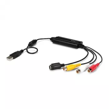 StarTech.com USB vaizdo fiksavimo adapterio laidas – S-Video/Composite į USB 2.0 SD vaizdo fiksavimo įrenginio laidas – TWAIN palaikymas – analoginis į skaitmeninį keitiklis laikmenų saugojimui – tik Windows