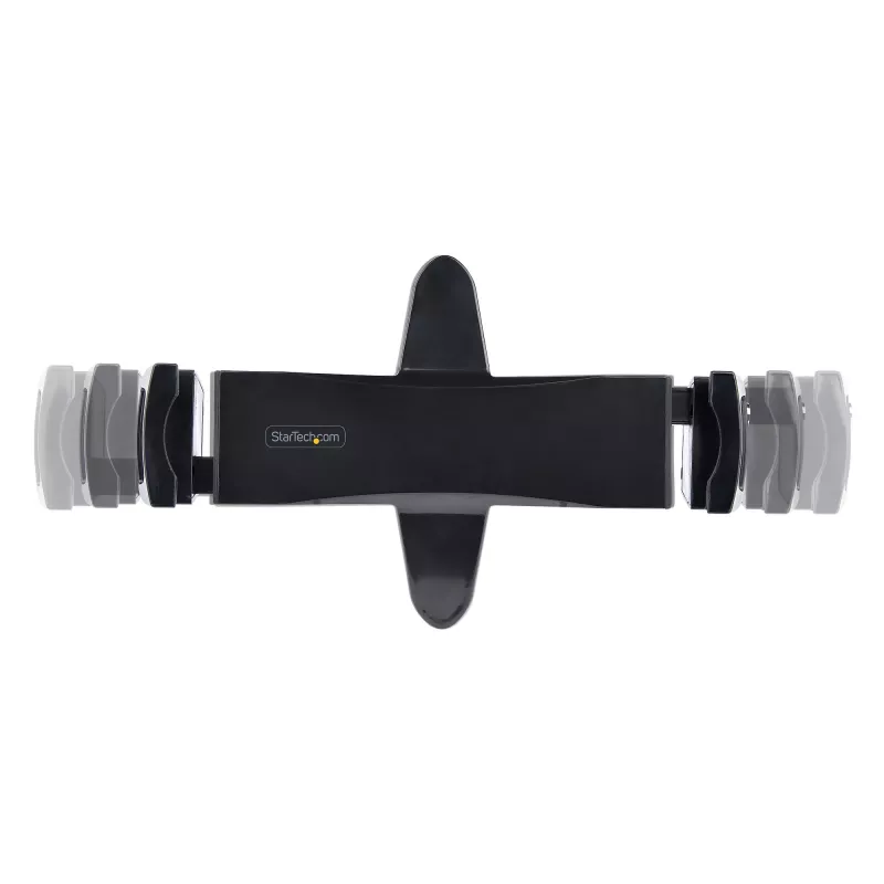 StarTech.com VESA tvirtinimo adapteris planšetėms 7,9–12,5 col. – iki 2 kg (4,4 lb) – 75x75/100x100 VESA formatai – universalus apsaugantis nuo vagystės planšečių VESA spaustukas – saugus planšetės laikiklis – juodas