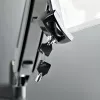 StarTech.com VESA tvirtinimo adapteris planšetėms 7,9–12,5 col. – iki 2 kg (4,4 lb) – 75x75/100x100 VESA formatai – universalus apsaugantis nuo vagystės planšečių VESA spaustukas – saugus planšetės laikiklis – juodas