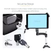 StarTech.com VESA tvirtinimo adapteris planšetėms 7,9–12,5 col. – iki 2 kg (4,4 lb) – 75x75/100x100 VESA formatai – universalus apsaugantis nuo vagystės planšečių VESA spaustukas – saugus planšetės laikiklis – juodas