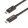 StarTech.com 3 pėdų (1 m) Thunderbolt 4 laidas - 40 Gbps - 100 W PD - 4K/8K vaizdo įrašas - „Intel“ sertifikuotas „Thunderbolt“ laidas - suderinamas su USB4 / Thunderbolt 3 / USB 3.2 / USB-C / DisplayPort