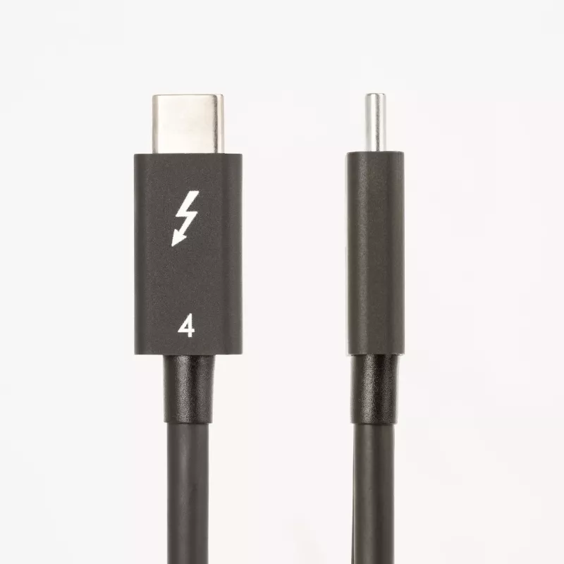 StarTech.com 3 pėdų (1 m) Thunderbolt 4 laidas - 40 Gbps - 100 W PD - 4K/8K vaizdo įrašas - „Intel“ sertifikuotas „Thunderbolt“ laidas - suderinamas su USB4 / Thunderbolt 3 / USB 3.2 / USB-C / DisplayPort