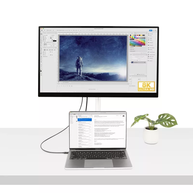 StarTech.com 3 pėdų (1 m) Thunderbolt 4 laidas - 40 Gbps - 100 W PD - 4K/8K vaizdo įrašas - „Intel“ sertifikuotas „Thunderbolt“ laidas - suderinamas su USB4 / Thunderbolt 3 / USB 3.2 / USB-C / DisplayPort