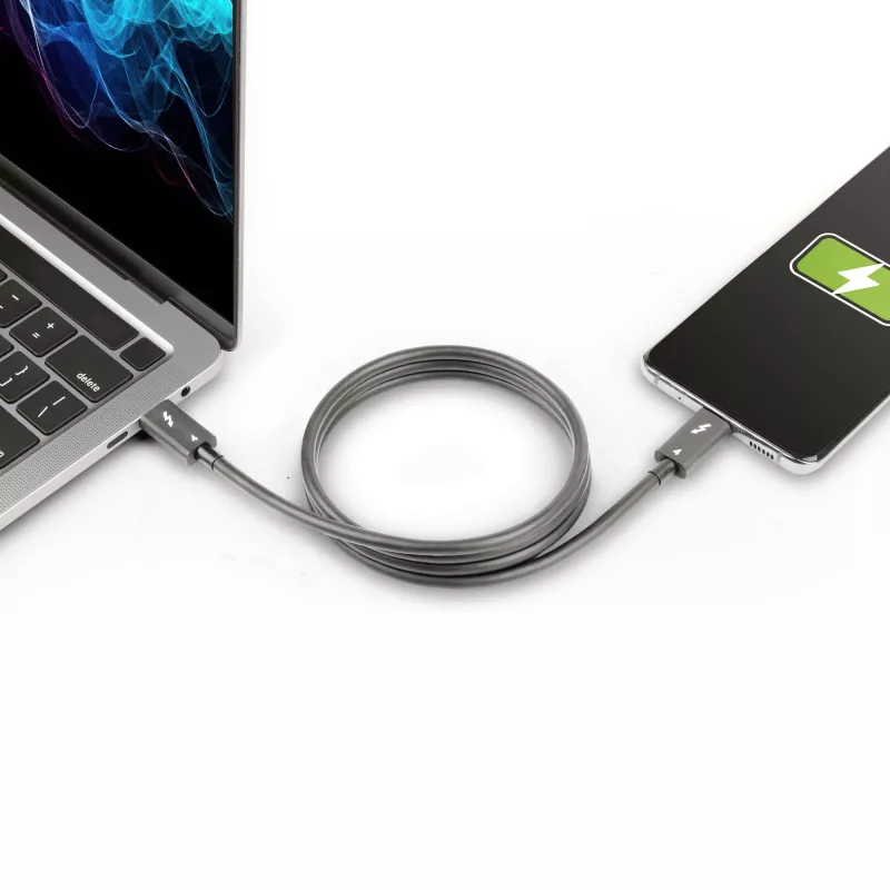 StarTech.com 3 pėdų (1 m) Thunderbolt 4 laidas - 40 Gbps - 100 W PD - 4K/8K vaizdo įrašas - „Intel“ sertifikuotas „Thunderbolt“ laidas - suderinamas su USB4 / Thunderbolt 3 / USB 3.2 / USB-C / DisplayPort