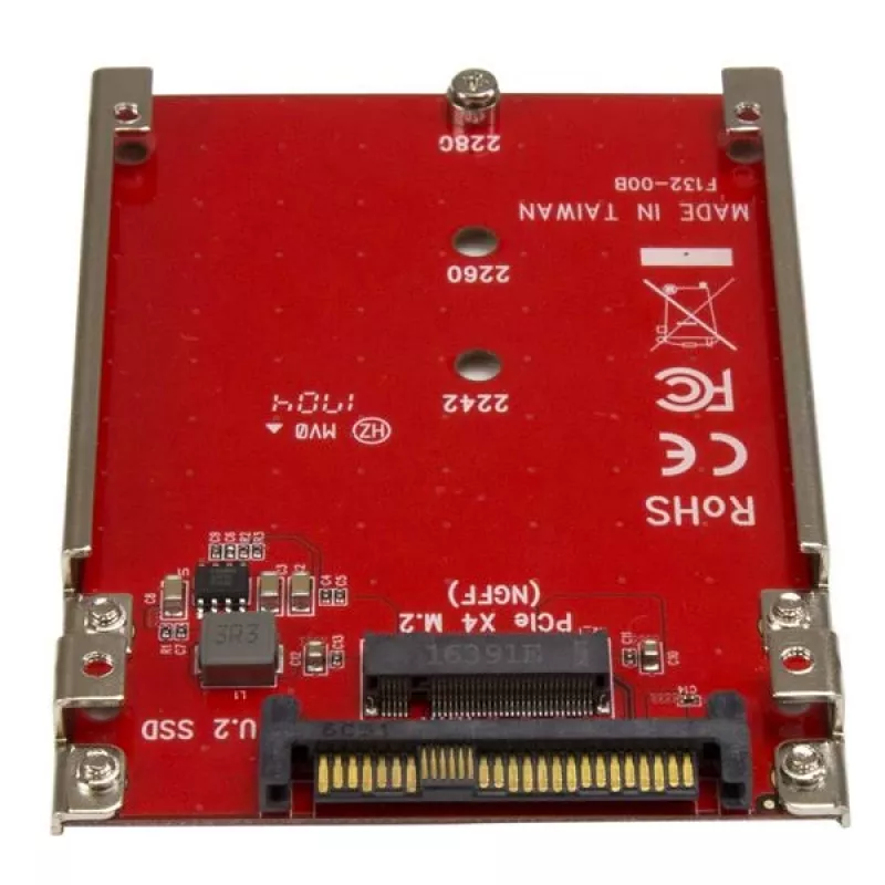 StarTech.com M.2 diskasukio į U.2 (SFF-8639) pagrindinio kompiuterio adapteris M.2 PCIe NVMe SSD diskams