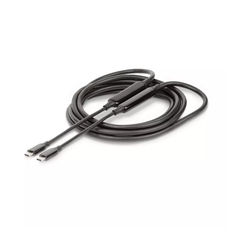 StarTech.com 3m (10 pėdų) aktyvus USB-C laidas, USB 3.2 Gen 2 10 Gbps, ilgas USB Type-C duomenų perdavimo laidas, 60 W galios tiekimas, 8K 60 Hz, DP 1.4 Alt Mode su HBR3/HDR10/MST/DSC 1.2/HDCP 2.2 – USB C į C laidas