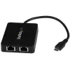StarTech.com USB-C į du Gigabit Ethernet adapterius su USB (Type-A) prievadu