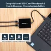 StarTech.com USB-C į du Gigabit Ethernet adapterius su USB (Type-A) prievadu