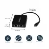 StarTech.com USB-C į du Gigabit Ethernet adapterius su USB (Type-A) prievadu