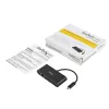 StarTech.com USB-C į eterneto adapteris su 3 prievadų USB 3.0 šakotuvu ir maitinimo tiekimu