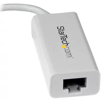StarTech.com USB-C į Gigabit tinklo adapteris - balta, laidinis, USB Type-C, Ethernet, 5000 Mbit/s, balta
