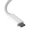 StarTech.com USB-C į Gigabit tinklo adapteris - balta, laidinis, USB Type-C, Ethernet, 5000 Mbit/s, balta
