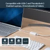 StarTech.com USB-C į Gigabit tinklo adapteris - balta, laidinis, USB Type-C, Ethernet, 5000 Mbit/s, balta