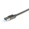 „StarTech.com“ 2,5 GbE USB A prie eterneto adapteris – NBASE-T tinklo sąsajos valdiklis – USB 3.0 A tipo 2,5 GbE / 1 GbE kelių greičių gigabitas tinklas – USB 3.1 nešiojamojo kompiuterio prie RJ45 / LAN – „Lenovo X1 Carbon“, „HP EliteBook“ / „ZBook“