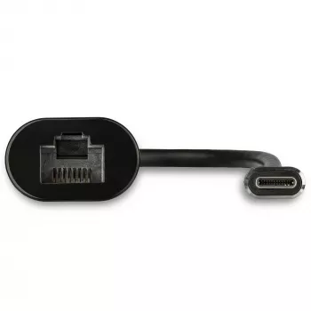 StarTech.com 2.5GbE USB-C į eterneto adapteris NBASE-T NIC - USB 3.0 Type-C 2.5/1 Gigabito/100 Mbps kelių greičių tinklo / USB 3.1 nešiojamam kompiuteriui su RJ45/LAN Thunderbolt 3 suderinamas / MacBook Pro Surface