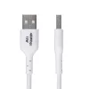 StarTech.com 6.6ft (2m) USB-A į USB-C įkrovimo laidas, įkrovimas ir sinchronizavimas, 3A, USB 2.0, TPE apvalkalas – baltas USB įkrovimo laidas