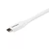 StarTech.com USB-C į USB-C laidas su 5A PD - M/M - Baltas - 2 m (6 pėd.) - USB 2.0 - USB-IF sertifikuotas