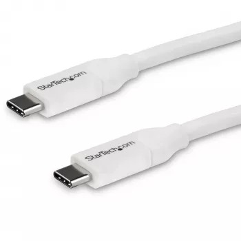 StarTech.com USB-C į USB-C laidas su 5A PD - M/M - Baltas - 4 m (13 pėd.) - USB 2.0 - USB-IF sertifikuotas