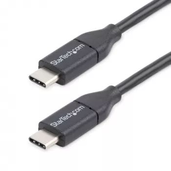 StarTech.com USB-C laidas - M/M - 0,5 m - USB 2.0, 0,5 m, USB C, USB C, USB 2.0, Vyriška/Vyriška, Juodas