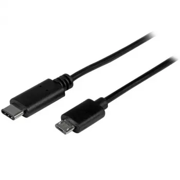 StarTech.com USB-C į Micro-B laidas - V/V - 0,5 m - USB 2.0, 0,5 m, USB C, Micro-USB B, USB 2.0, 0,48 Gbit/s, juodas