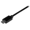StarTech.com USB-C į Micro-B laidas - V/V - 0,5 m - USB 2.0, 0,5 m, USB C, Micro-USB B, USB 2.0, 0,48 Gbit/s, juodas