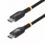 StarTech.com 1 m USB-C įkrovimo laidas, USB-IF sertifikuotas USB-C laidas, 240 W PD EPR, USB 2.0 Type-C nešiojamojo kompiuterio įkroviklio laidas, USB-C duomenų perdavimo laidas, TPE apvalkalas, M/M