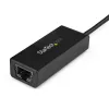 StarTech.com USB 3.0 to Gigabit Ethernet tinklo adapteris, 10/100/1000 Mbps, USB to RJ45, USB 3.0 to LAN Adapter, USB 3.0 Ethernet Adapter (GbE), TAA Complaint