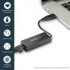 StarTech.com USB 3.0 to Gigabit Ethernet tinklo adapteris, 10/100/1000 Mbps, USB to RJ45, USB 3.0 to LAN Adapter, USB 3.0 Ethernet Adapter (GbE), TAA Complaint