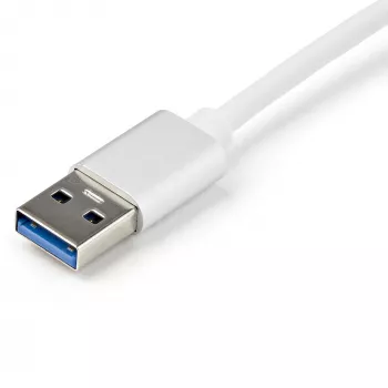 StarTech.com USB 3.0 prie Gigabit tinklo adapteris - sidabrinis, laidinis, USB, Ethernet, 2000 Mbit/s, sidabrinis