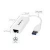 ”StarTech.com USB 3.0“ prie gigabitinio eterneto tinklo adapteris, 10/100/1000 Mbps, USB prie RJ45, USB 3.0 į LAN adapteris, USB 3.0 eterneto adapteris (GbE), atitinkantis TAA reikalavimus