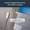 ”StarTech.com USB 3.0“ prie gigabitinio eterneto tinklo adapteris, 10/100/1000 Mbps, USB prie RJ45, USB 3.0 į LAN adapteris, USB 3.0 eterneto adapteris (GbE), atitinkantis TAA reikalavimus