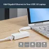 ”StarTech.com USB 3.0“ prie gigabitinio eterneto tinklo adapteris, 10/100/1000 Mbps, USB prie RJ45, USB 3.0 į LAN adapteris, USB 3.0 eterneto adapteris (GbE), atitinkantis TAA reikalavimus